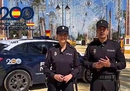 Vídeo: Consejos de la Policía Nacional para la Feria de Jerez 2025