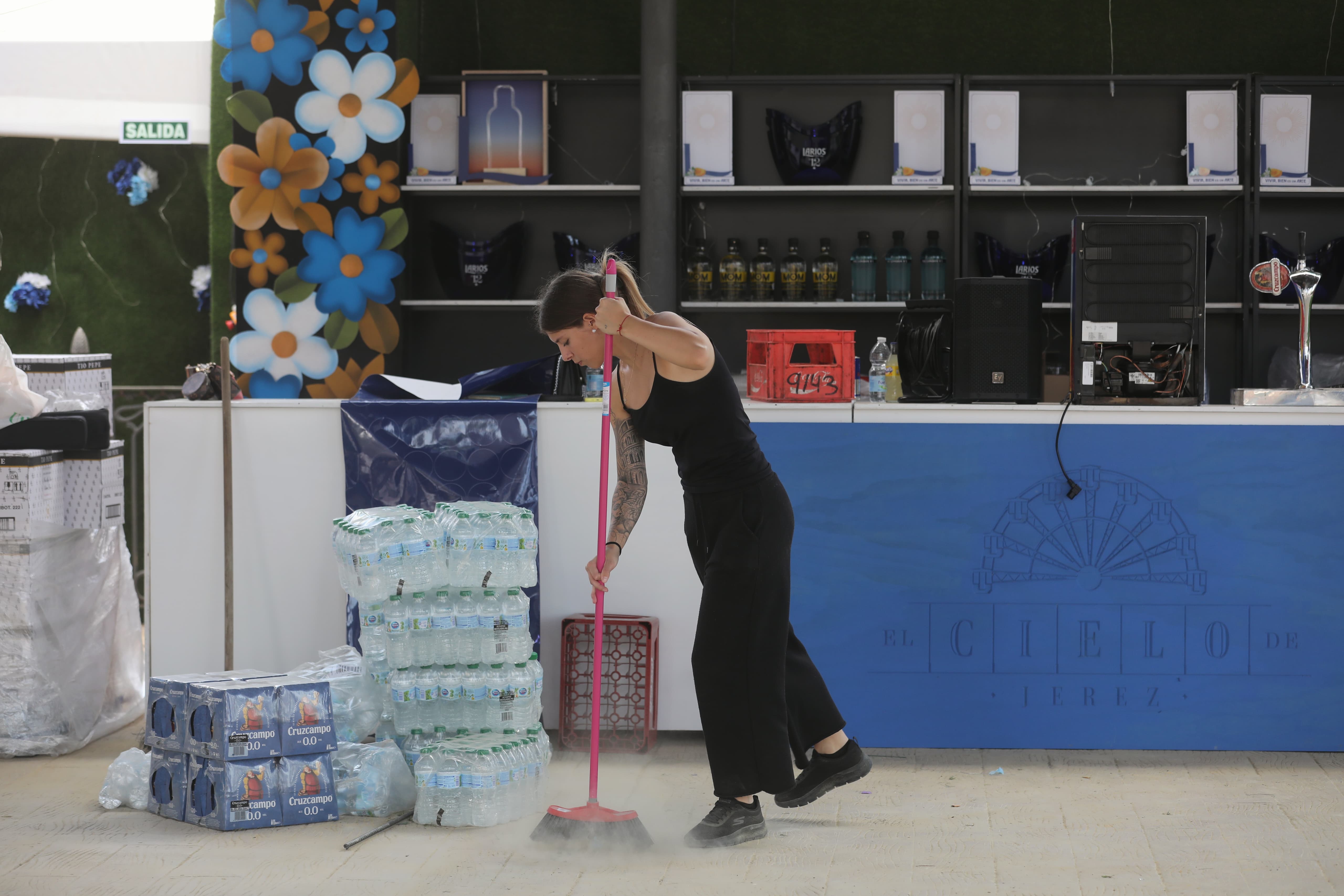 Todo a punto en Jerez para la Feria del Caballo