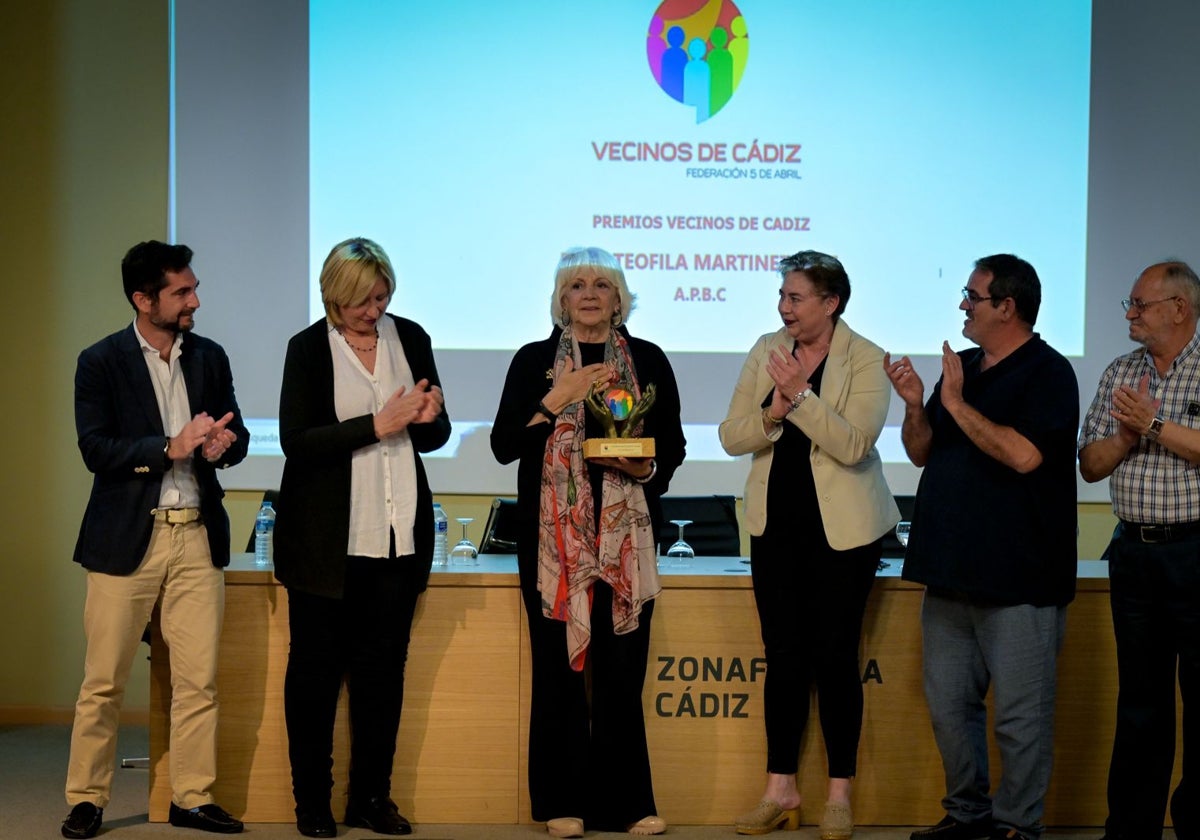 La gala de la cuarta edición del premio 'Federación 5 de Abril'.
