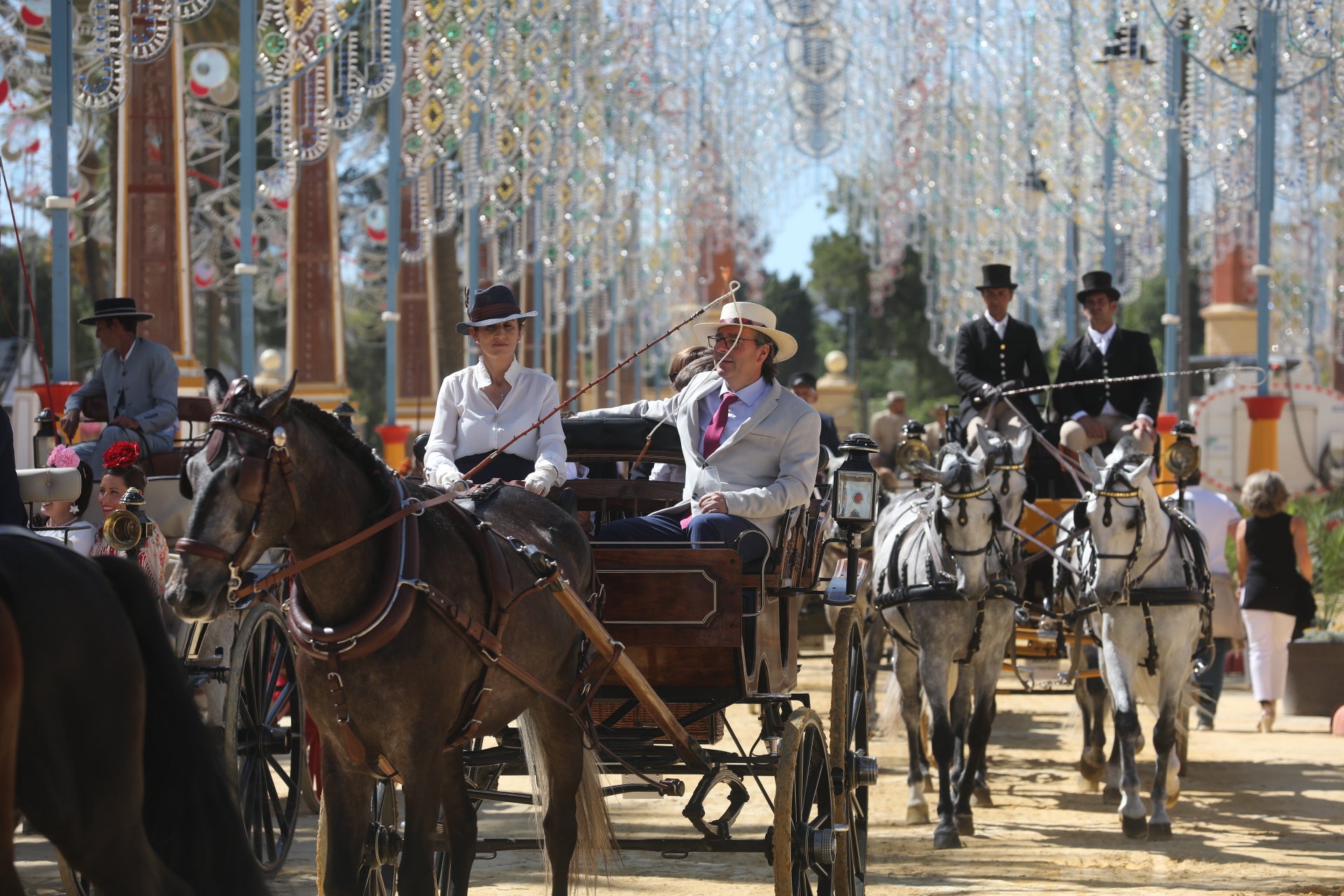 Jerez disfruta de su lunes de Feria