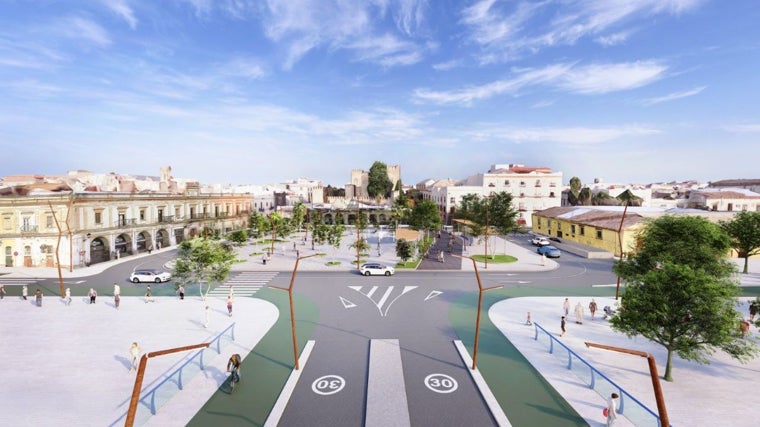 Así quedará la Plaza de La Pescadería de El Puerto