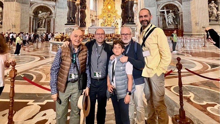 Acento gaditano en pleno Vaticano: «Un marianista de cuatro cuarterones dejando huella»