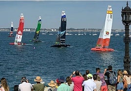 La nueva grada para la SailGP rebaja el coste del Ayuntamiento de Cádiz para el evento en 89.000 euros