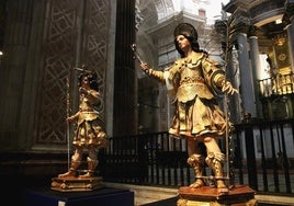 Los patronos de la Roldana procesionarán en el Corpus de Cádiz