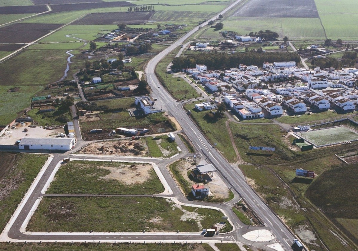Polígono industrial de Zona Franca en Tahivilla.