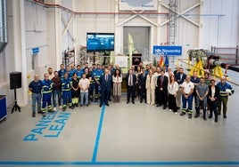 Nuevo taller en el astillero de San Fernando como banco de pruebas para cañones