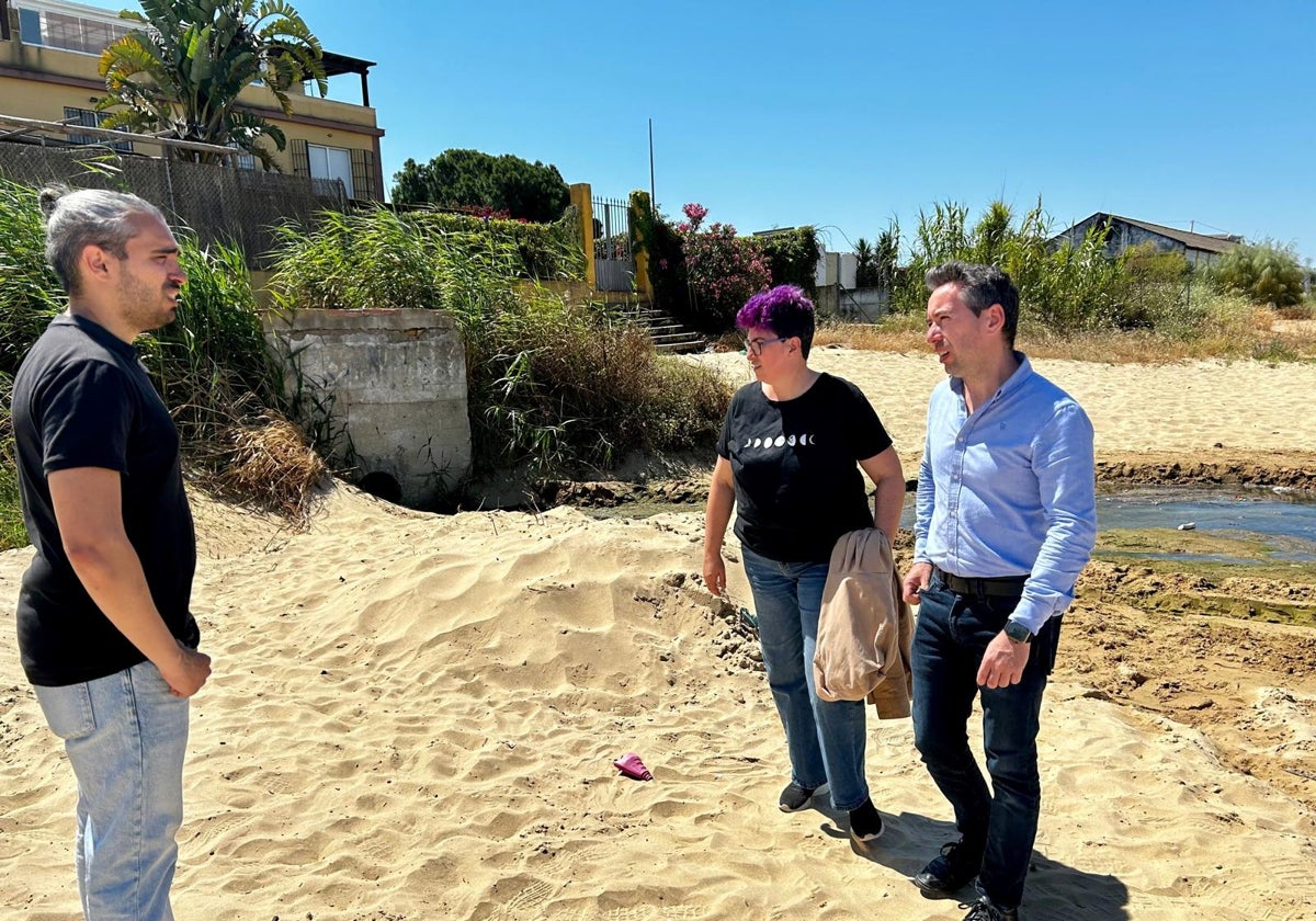 El Ayuntamiento trabaja con Aqualia en la reparación del aliviadero de Bonanza