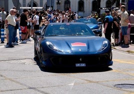 Concentración demasiado exclusiva de Ferraris en Cádiz