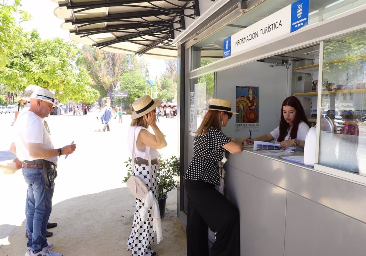 Punto de Información Turística en la Feria de Jerez