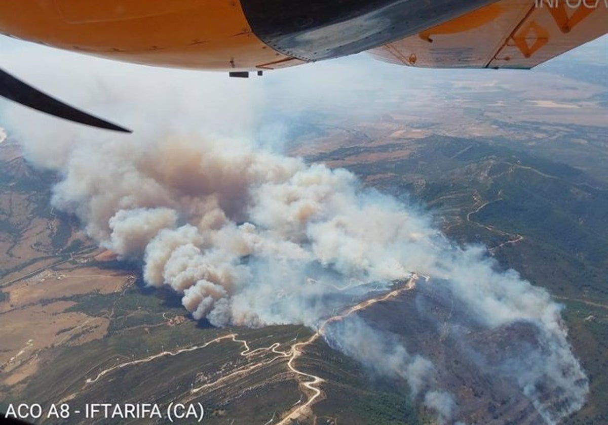 Incendio en Tarifa