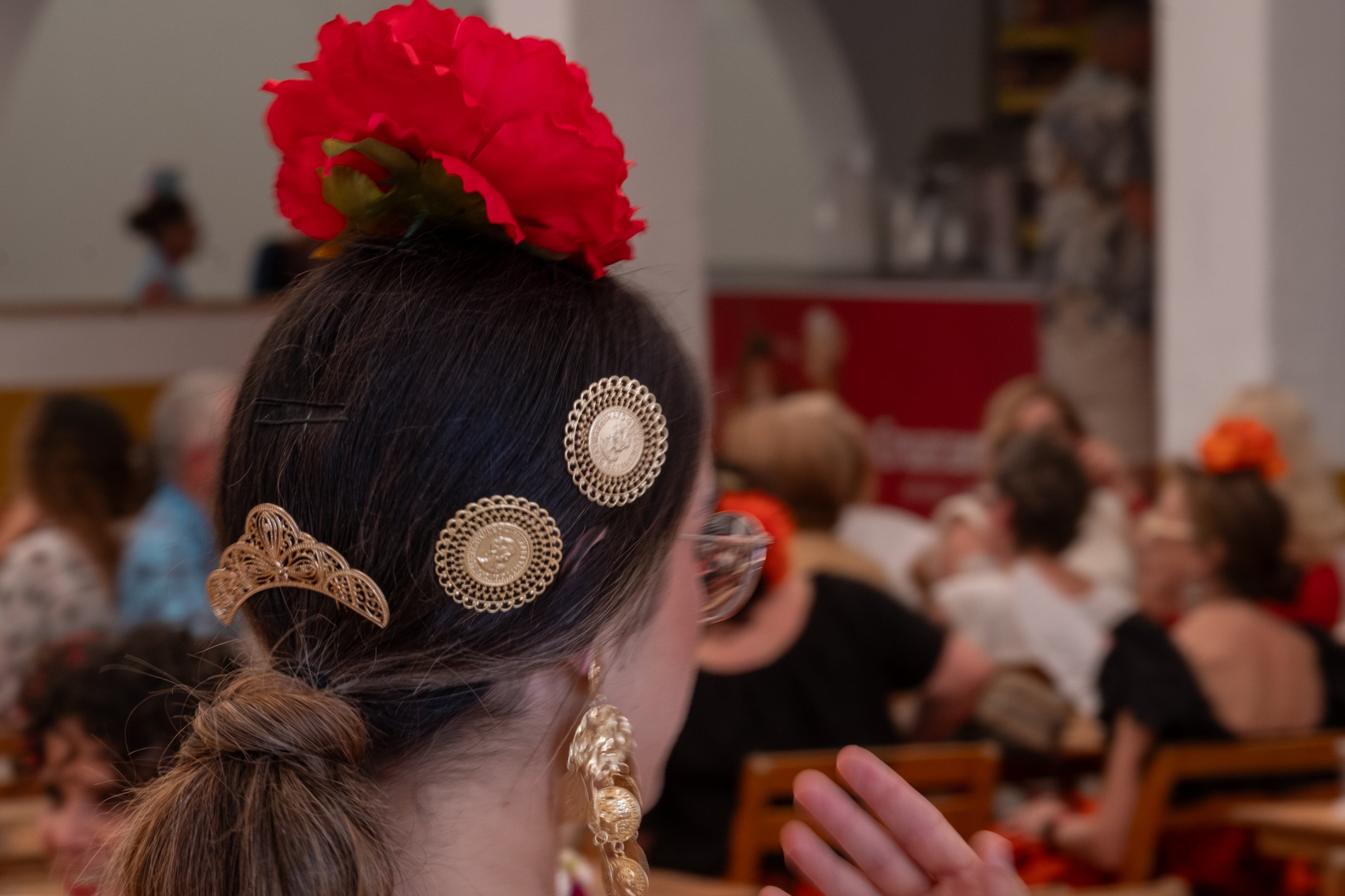 El calor marca el jueves de Feria en El Puerto