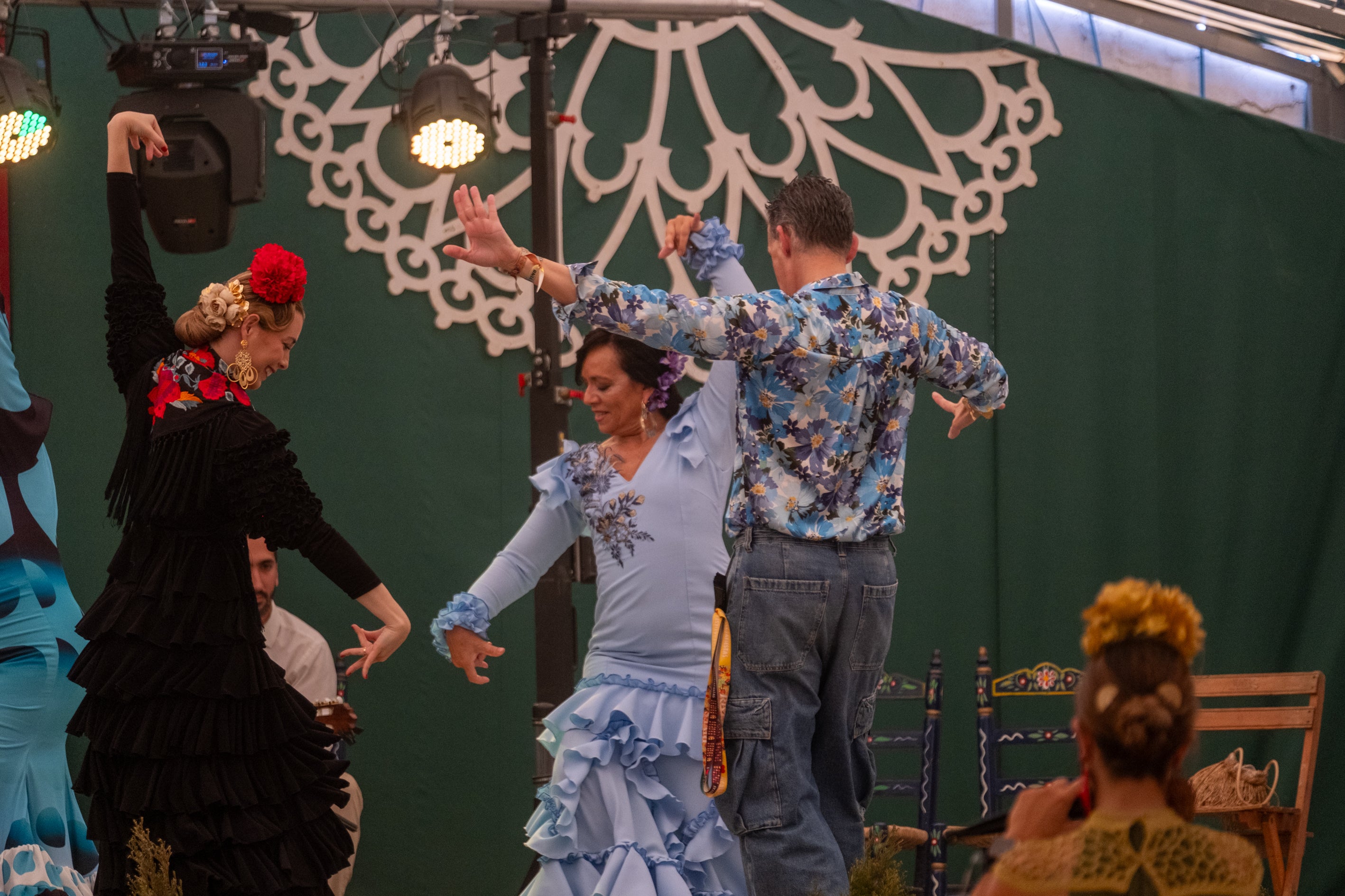 El calor marca el jueves de Feria en El Puerto