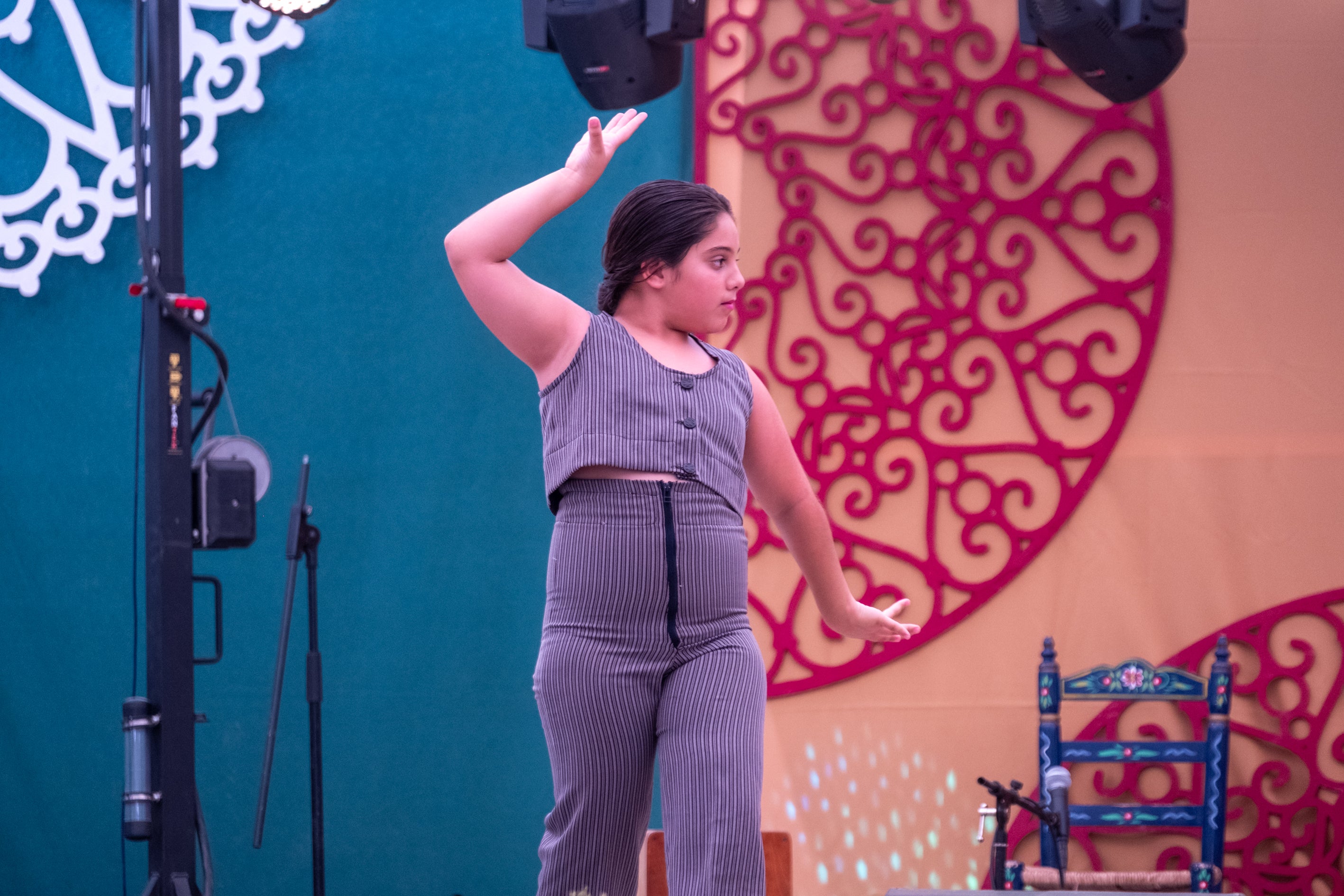 El calor marca el jueves de Feria en El Puerto