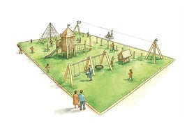 El Ayuntamiento de Cádiz anuncia la instalación de un nuevo parque infantil en el foso de las Puertas de Tierra: contará con merenderos