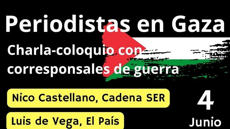 Cádiz acoge una charla con periodistas que han estado en Gaza y otras zonas en guerra