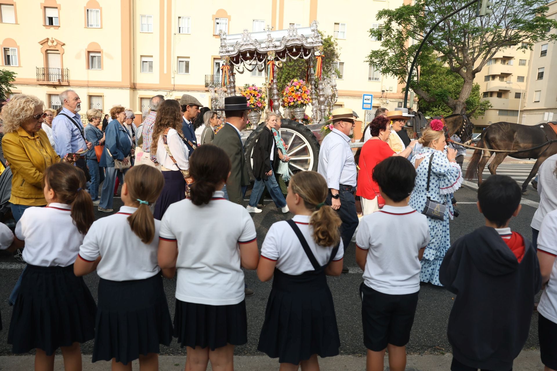 Fotos: La hermandad del Rocío de Cádiz, camino de la aldea