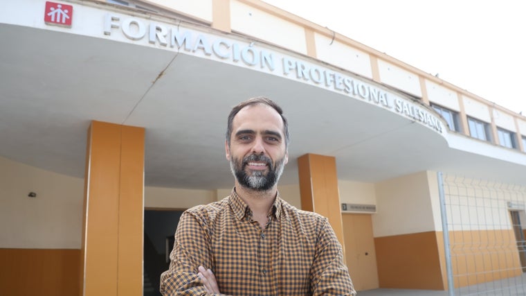 Alfonso Bermúdez, jefe de estudios de Formación Profesional en Salesianos