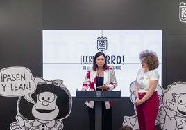Mafalda protagoniza la Feria del Libro de San Fernando