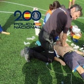 Salvan la vida a un hombre que sufrió un infarto mientras hacía deporte en el colegio Guadalete en Valdelagrana