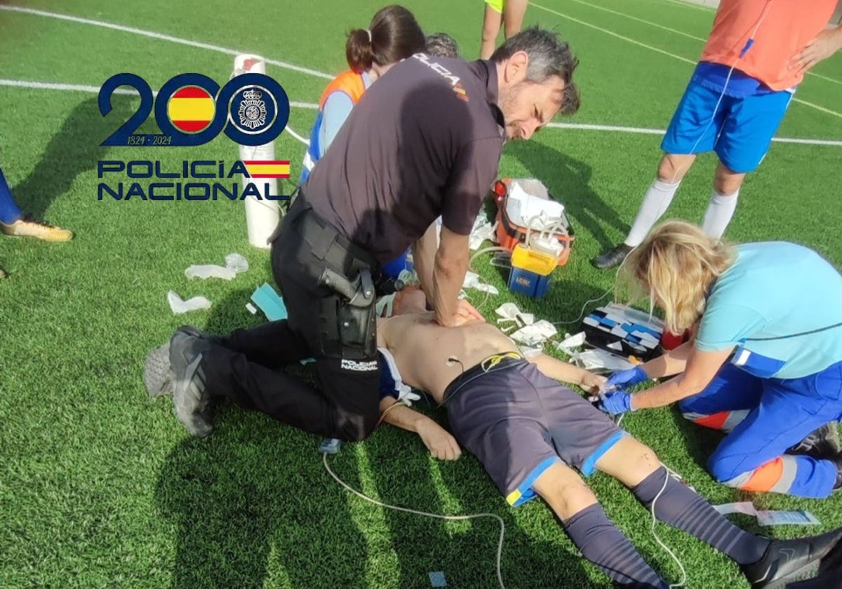 Muere el hombre al que la Policía logró reanimar tras una parada en Valdelagrana