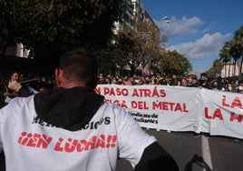 El anuncio de huelga en el Metal de Cádiz ya pasa factura en los astilleros de la Bahía