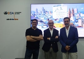 Cecilio Chaves, Gonzalo Sánchez y José Manuel Verdulla