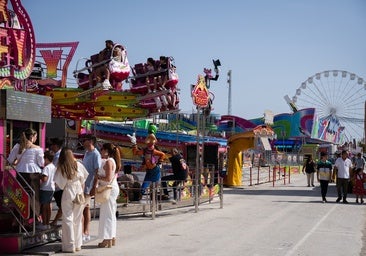 Chiclana dice adiós a su feria desde los cacharritos: el Día del Niño y la Niña pone la guinda a cinco días de alegría