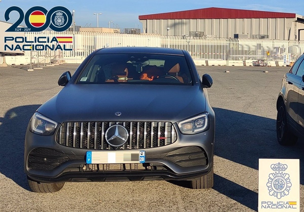 Entre abril y mayo, diez detenidos y 13 coches robados recuperados en el puerto de Algeciras