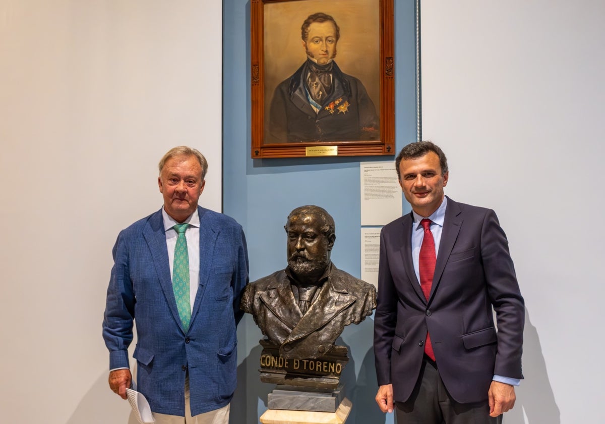 El Museo de las Cortes acoge de manera temporal el busto del VIII Conde de Toreno