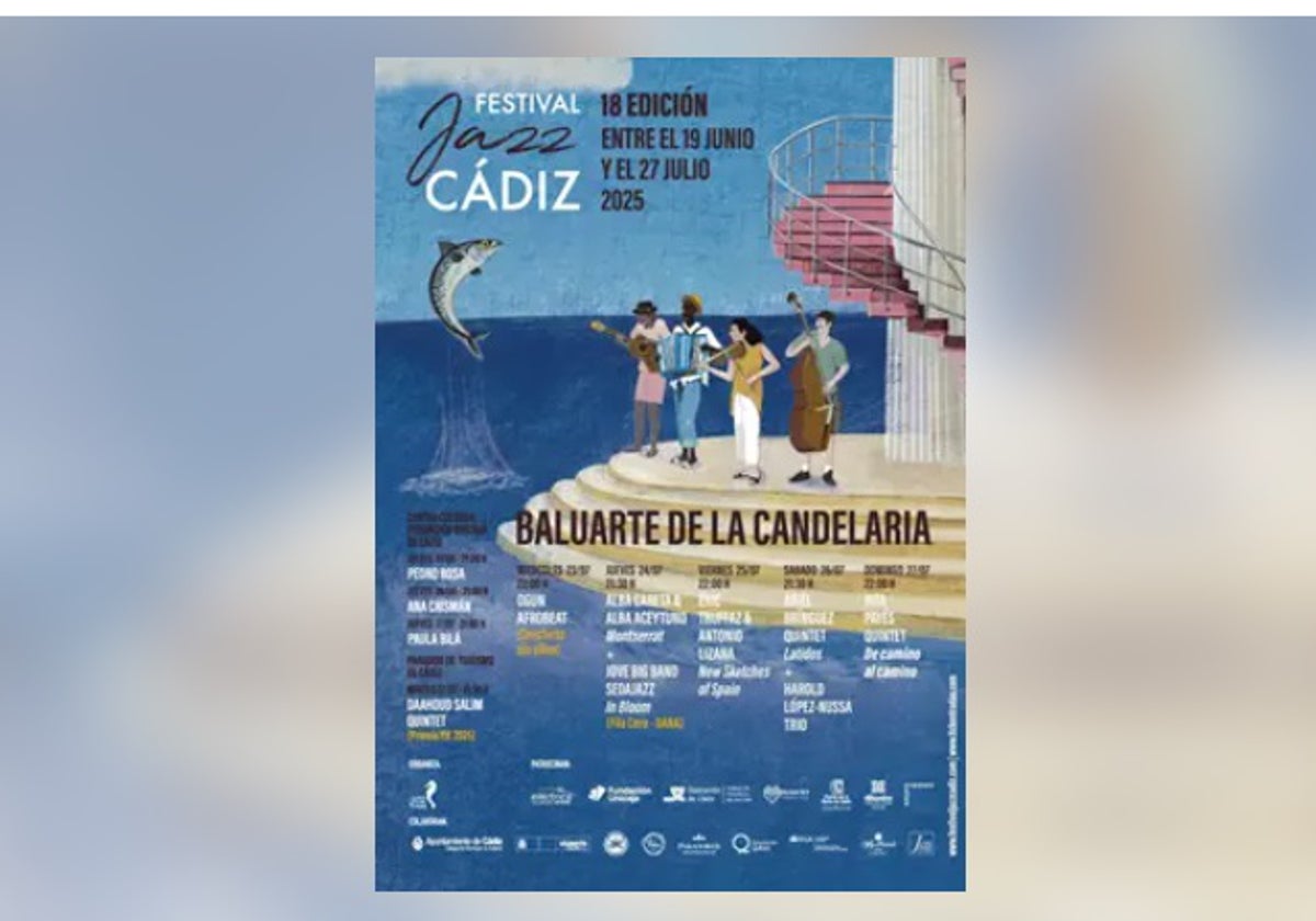 Cartel del festival JazzCádiz