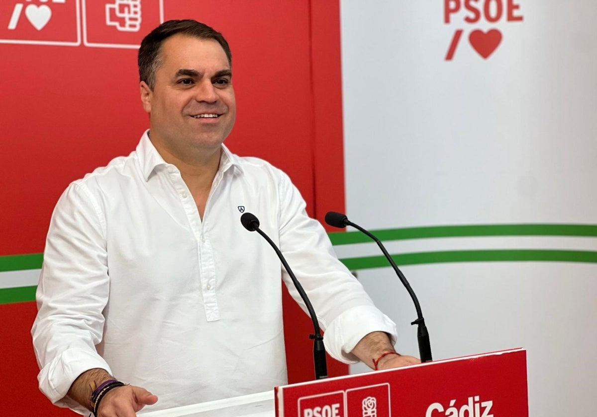 Juan Cornejo, secretario de Organización del PSOE de Cádiz