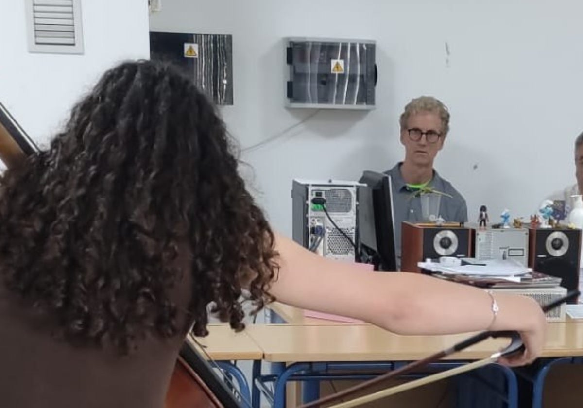 Un momento de una de las audiciones