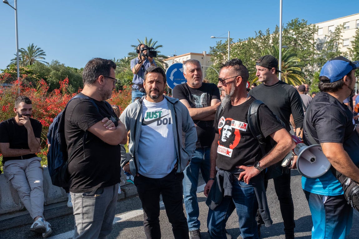 Fotos: Así ha sido la protesta de la huelga del metal en Cádiz de este miércoles