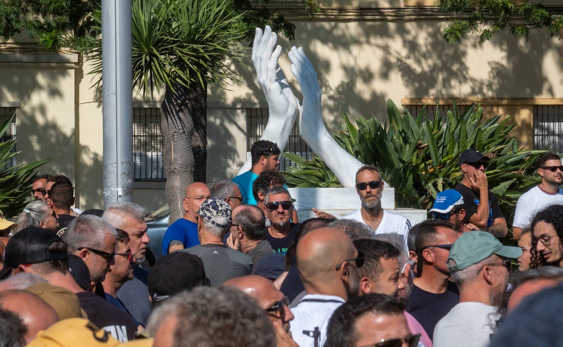Fotos: Así ha sido la protesta de la huelga del metal en Cádiz de este miércoles