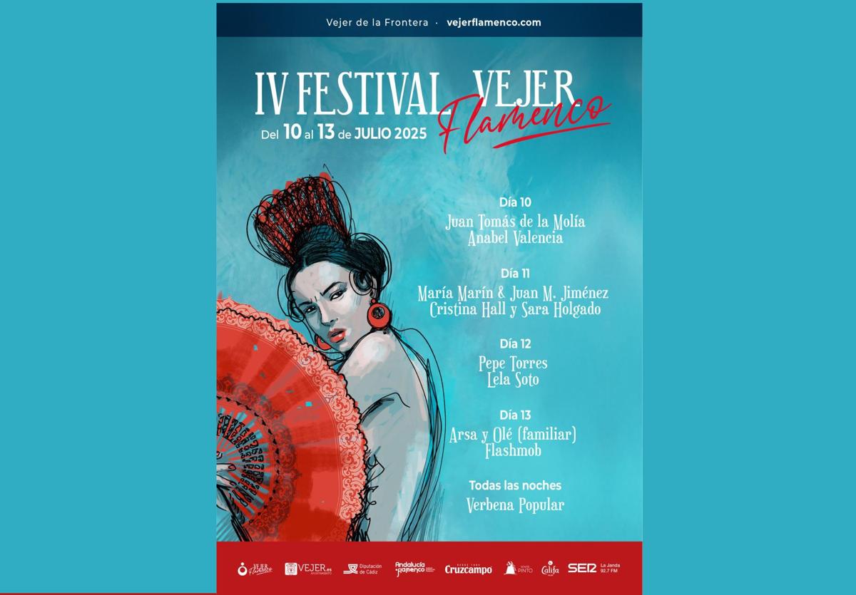 El Festival Flamenco de Vejer arranca el 10 de julio