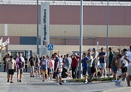 Crece el temor en Cádiz ante una pérdida de carga de trabajo en Navantia y Dragados por la acción de los piquetes