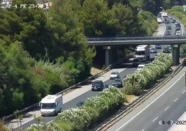 El inicio de la Operación Salida deja las primeras retenciones en la AP-4