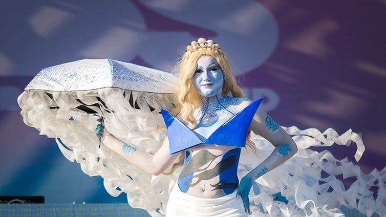 'Carnaval del Mundo': Bahía Sur acoge la muestra más grande de España de bodypainting