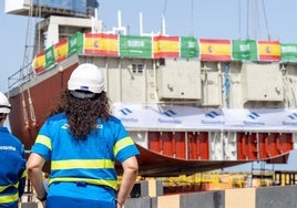 Navantia San Fernando avanza en la construcción de las tres corbetas del segundo programa para Arabia Saudí