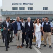 Fernando Grande-Marlaska visita el Puerto de Tarifa