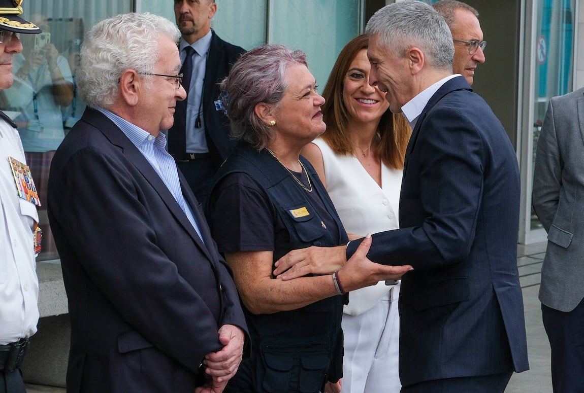 Fotos: Grande-Marlaska visita el puerto de Tarifa