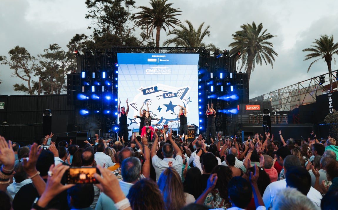 Fotos: La noche más ochentera arrasa en Concert Music Festival