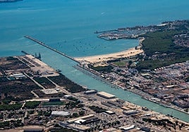La APBC señala que la reconstrucción del tramo IV del muelle de El Puerto de Santa María está a un 20%