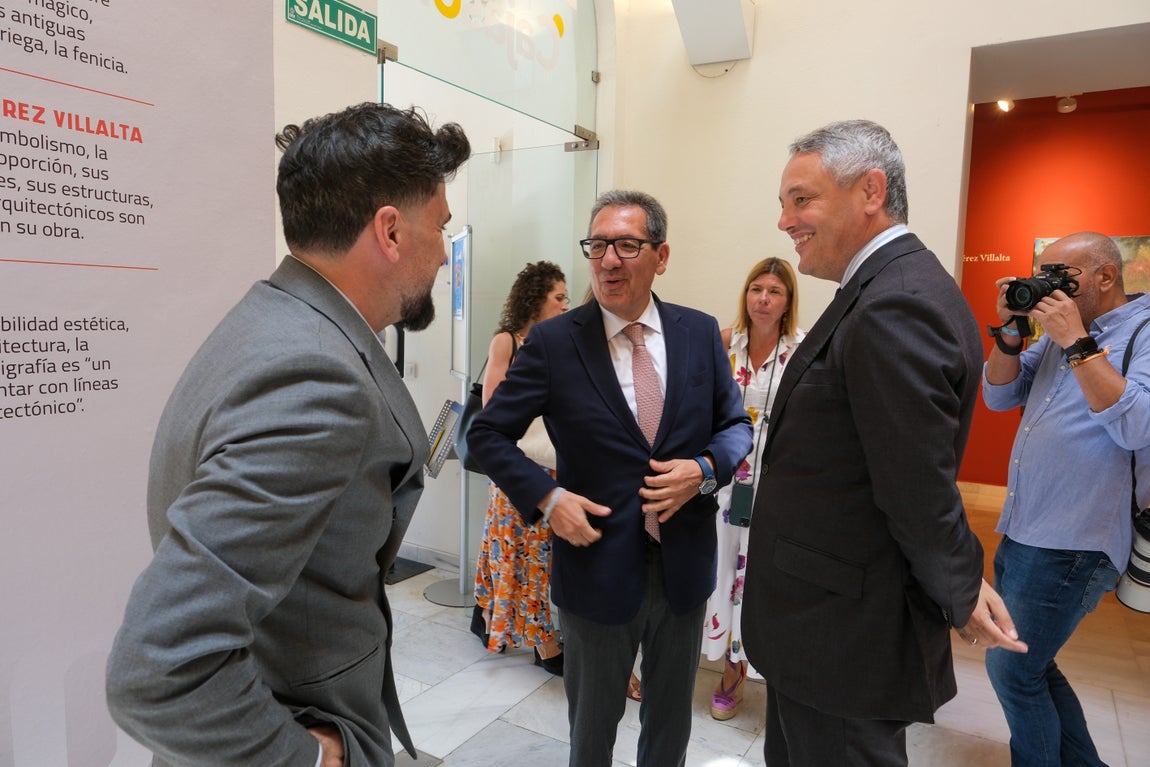 Riki Rivera, Antonio Pulido Gutiérrez y Alberto García Reyes