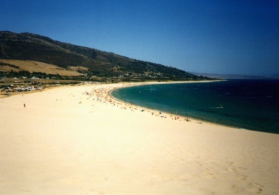 Imagen de la playa de Punta Paloma