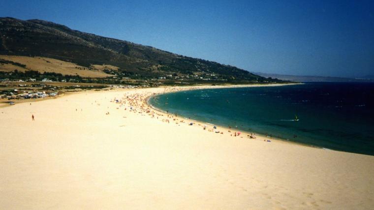 Imagen de la playa de Punta Paloma