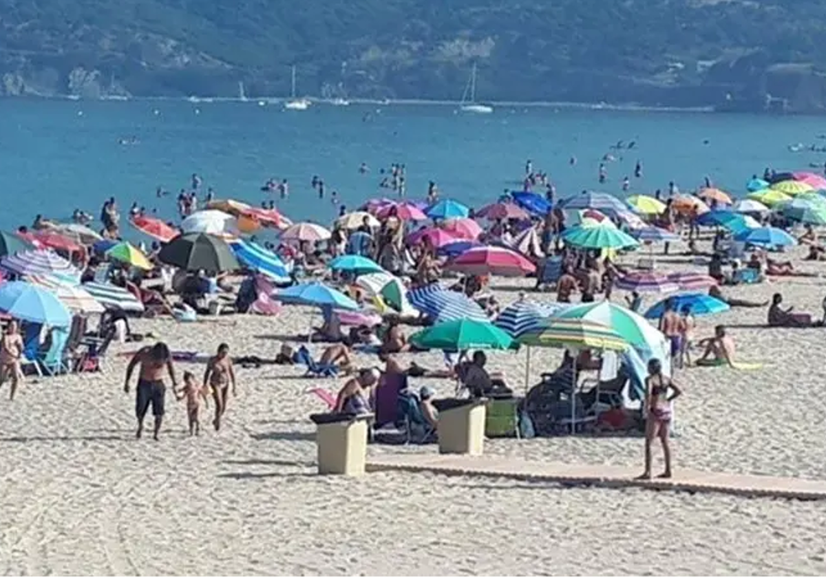 Imagen de la playa de Getares