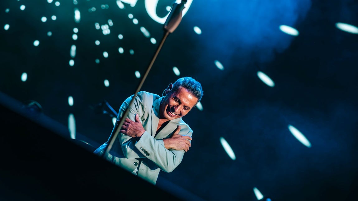Fotos: Pitingo pone banda sonora a la jerezana Bodega Las Copas en Tío Pepe Festival