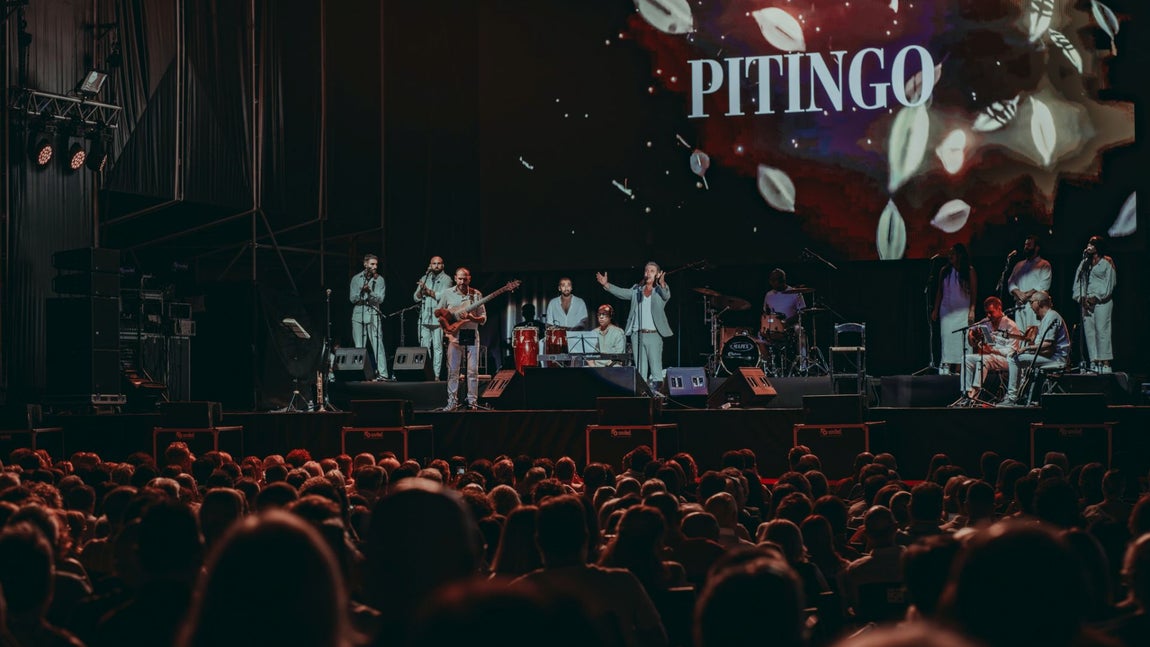 Fotos: Pitingo pone banda sonora a la jerezana Bodega Las Copas en Tío Pepe Festival