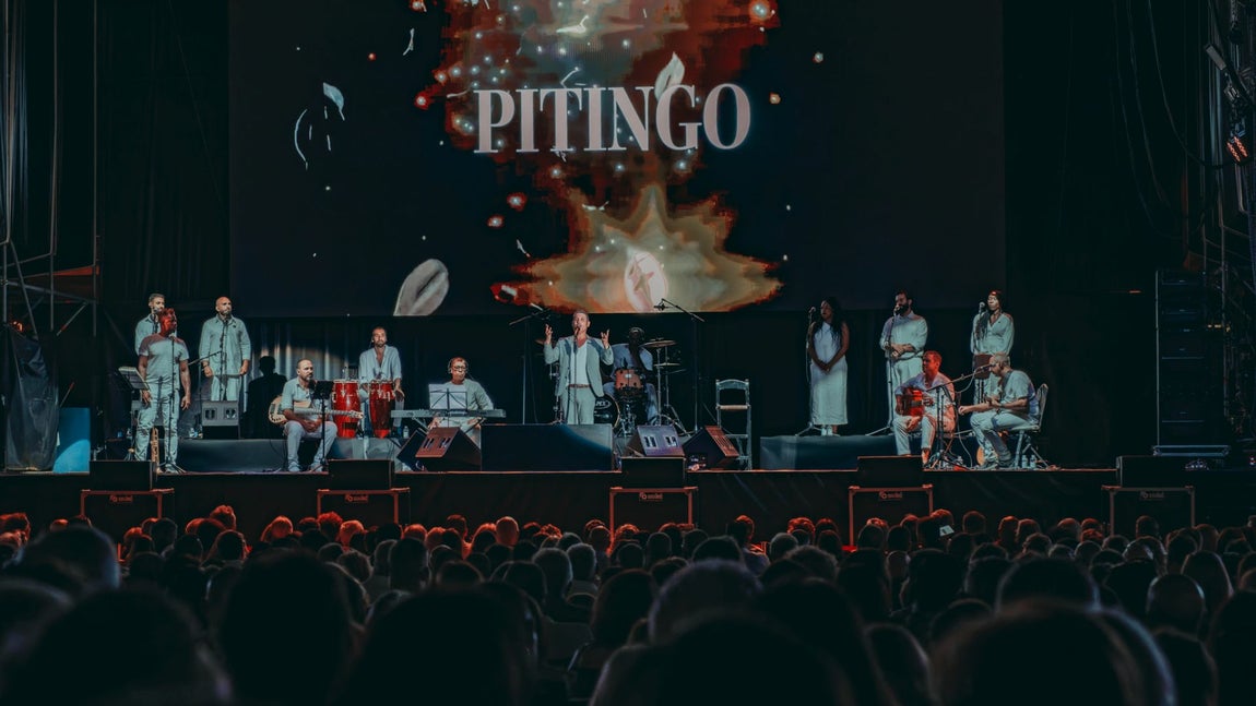 Fotos: Pitingo pone banda sonora a la jerezana Bodega Las Copas en Tío Pepe Festival